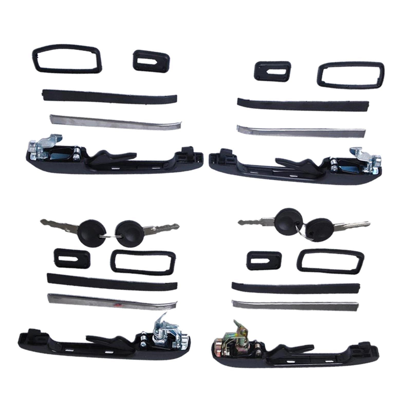 8  Exterior Door Handle for  Golf  Front And Rear