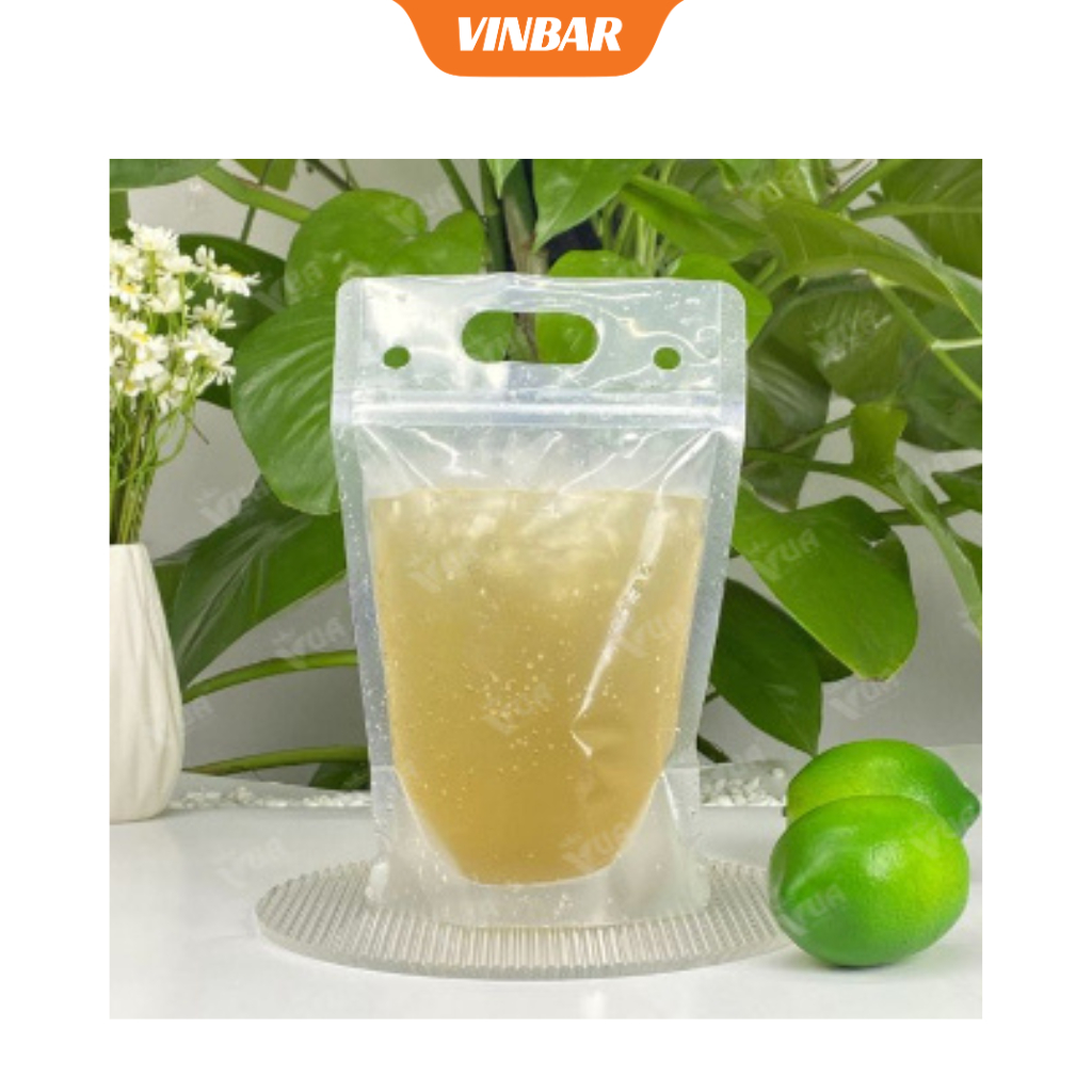 TÚI ZIP ĐỰNG TRÀ KHÔNG IN 500ML SIZE 15 x 22 cm ( 1KG KHOẢNG 105 CÁI )