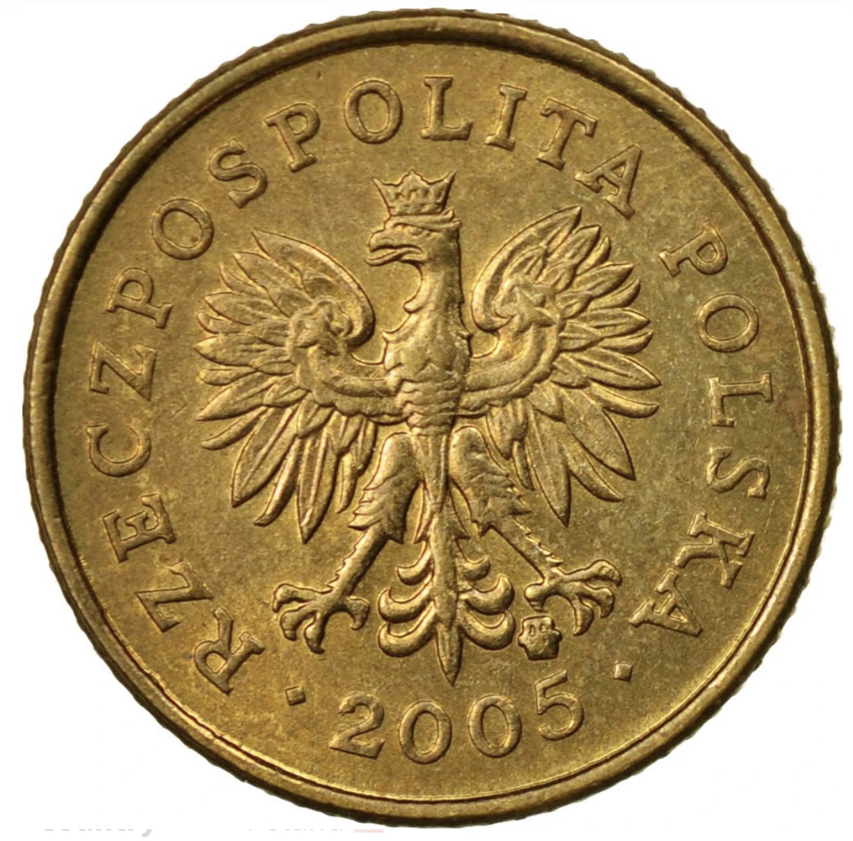 Đồng xu 1 grosz của Cộng hòa Ba Lan
