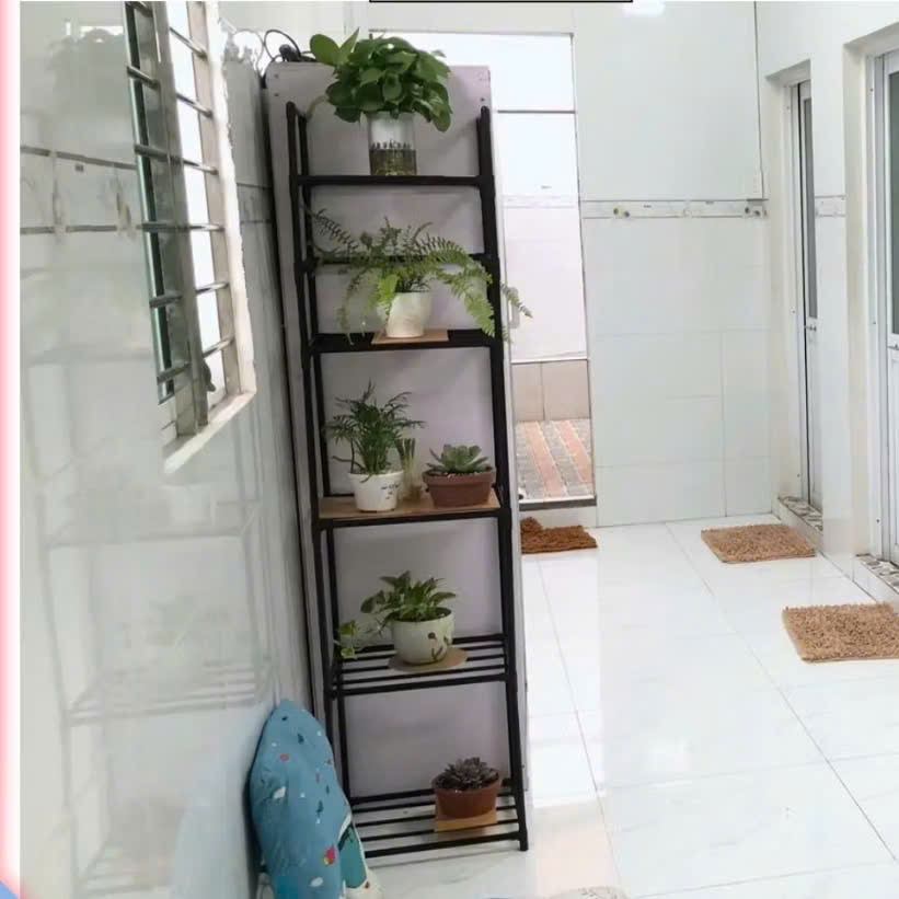 Kệ Nhà Bếp, Kệ Phòng Khách 6 Tầng Đa Năng, Khung Thép Carbon Sơn Tĩnh Điện Chống Rỉ - HÀNG CHÍNH HÃNG MINIIN