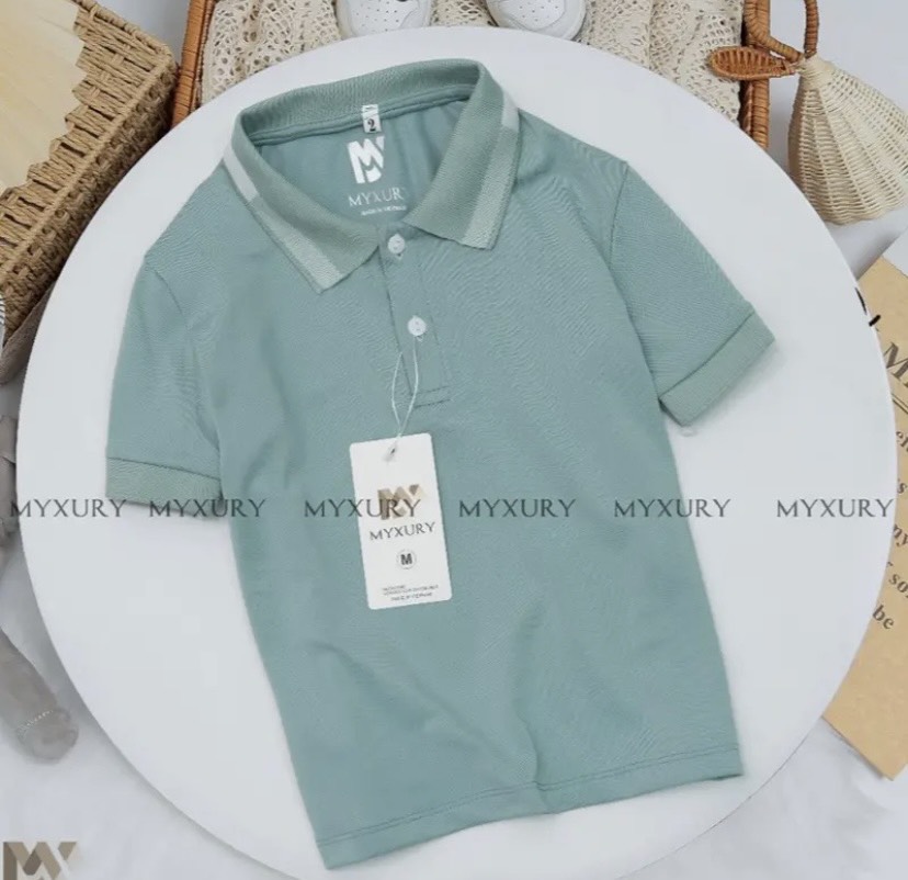 Áo thun Polo cho bé trai và bé gái vải Cotton chuẩn form, lịch lãm siêu đẹp - size từ 10-35kg