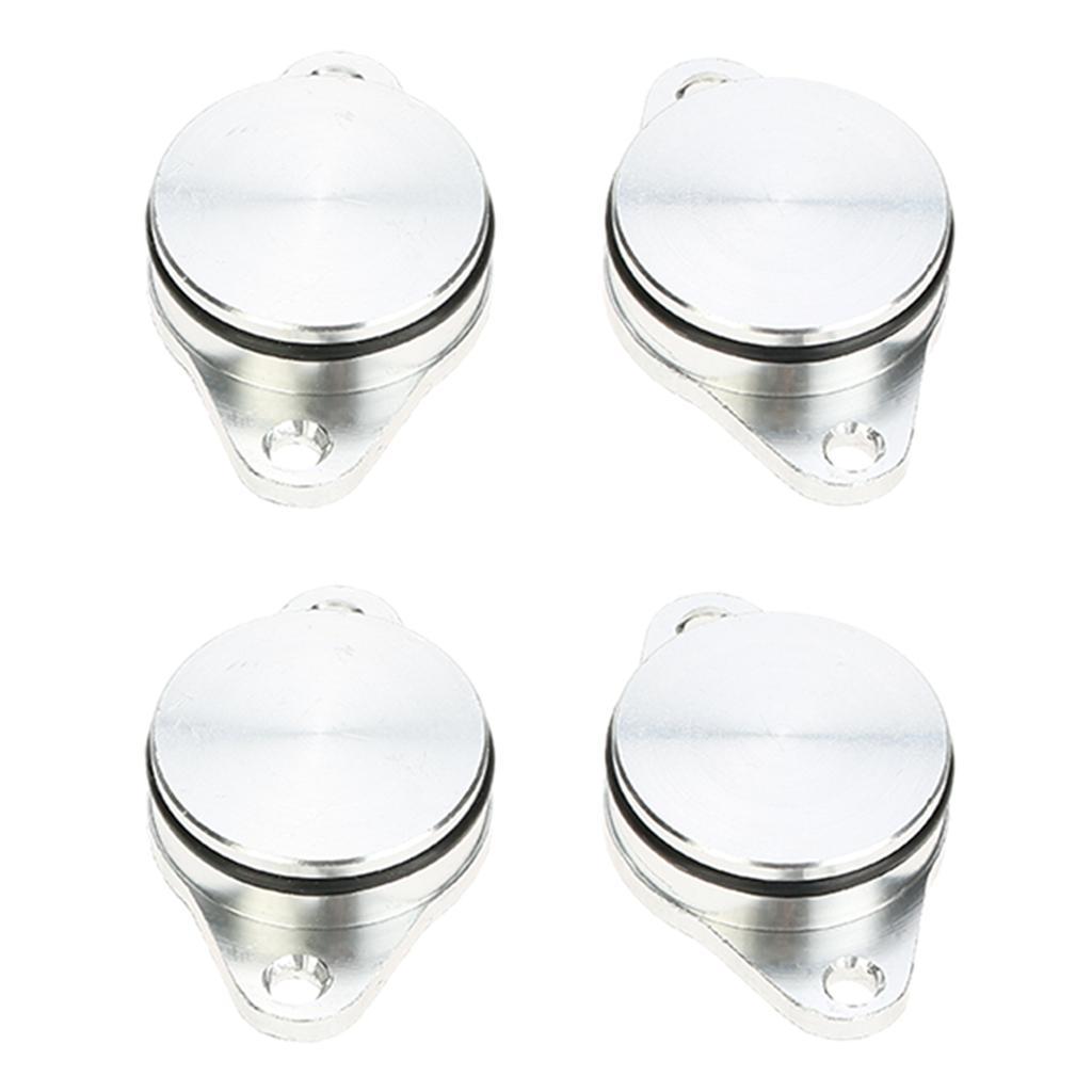 4 Pieces 33mm Swirl Flap Blanking Bungs For BMW E91 E39 E38 E53 E70 E71