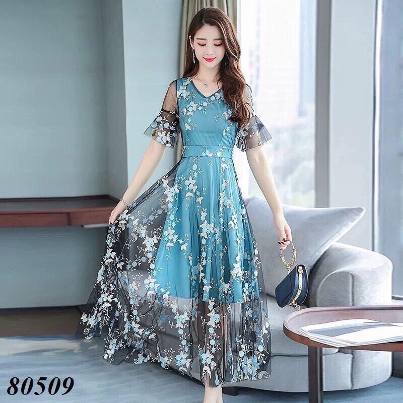 ()- MUA 1 TẶNG 1- VÁY ĐẦM DỰ TIỆC SANG TRỌNG QUYẾN RŨ CHE KHUYẾT ĐIỂM- MINH TUYẾT FASHION