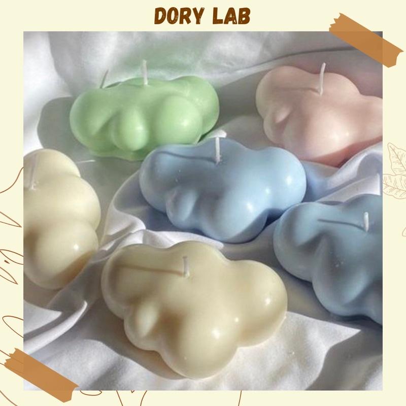 Nến Thơm Hình Đám Mây Handmade Không Khói, Cloudy Candles, Phụ Kiện Decor Chụp Ảnh - Dory Lab