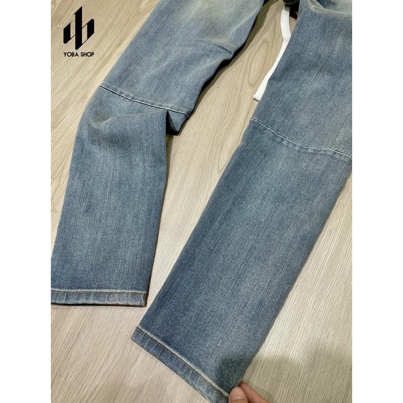 QUẦN JEANS XANH SKINNY PACSUN TRƠN SIÊU XỊN ĐẸP (ảnh thật 100% tự chụp