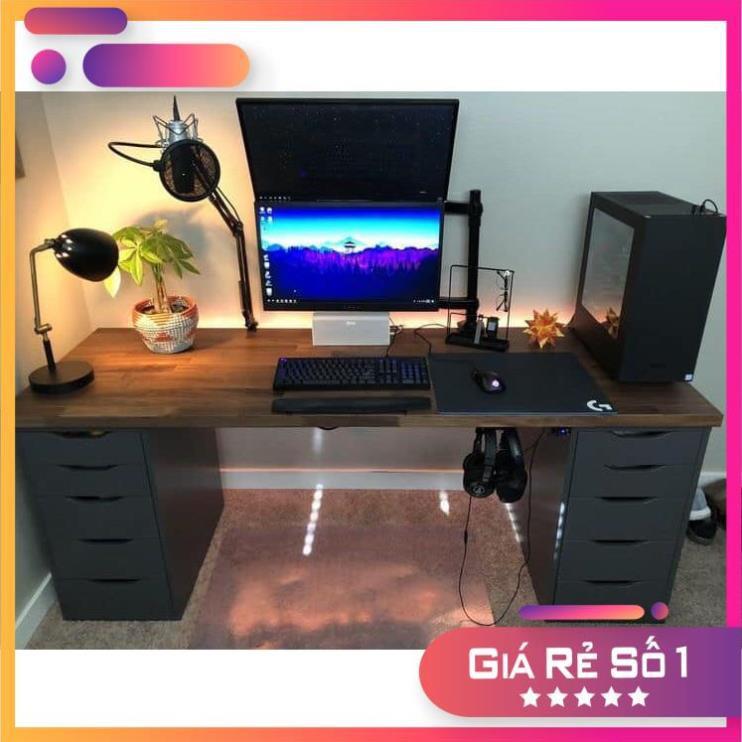 Bàn gaming Ikea cao cấp ️ bàn làm việc ️ bàn dài ️ bàn gỗ ️ bàn livetream