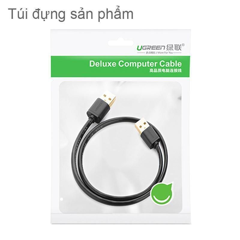 Cáp USB 2.0 hai đầu đực Ugreen 10308 dài 0,5m chính hãng - Hàng Chính Hãng