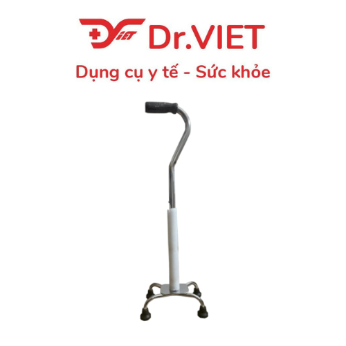 GẬY CHỐNG 4 CHÂN INOX DCG01 – ĐỨC CƯỜNG (Phân loại CONG)