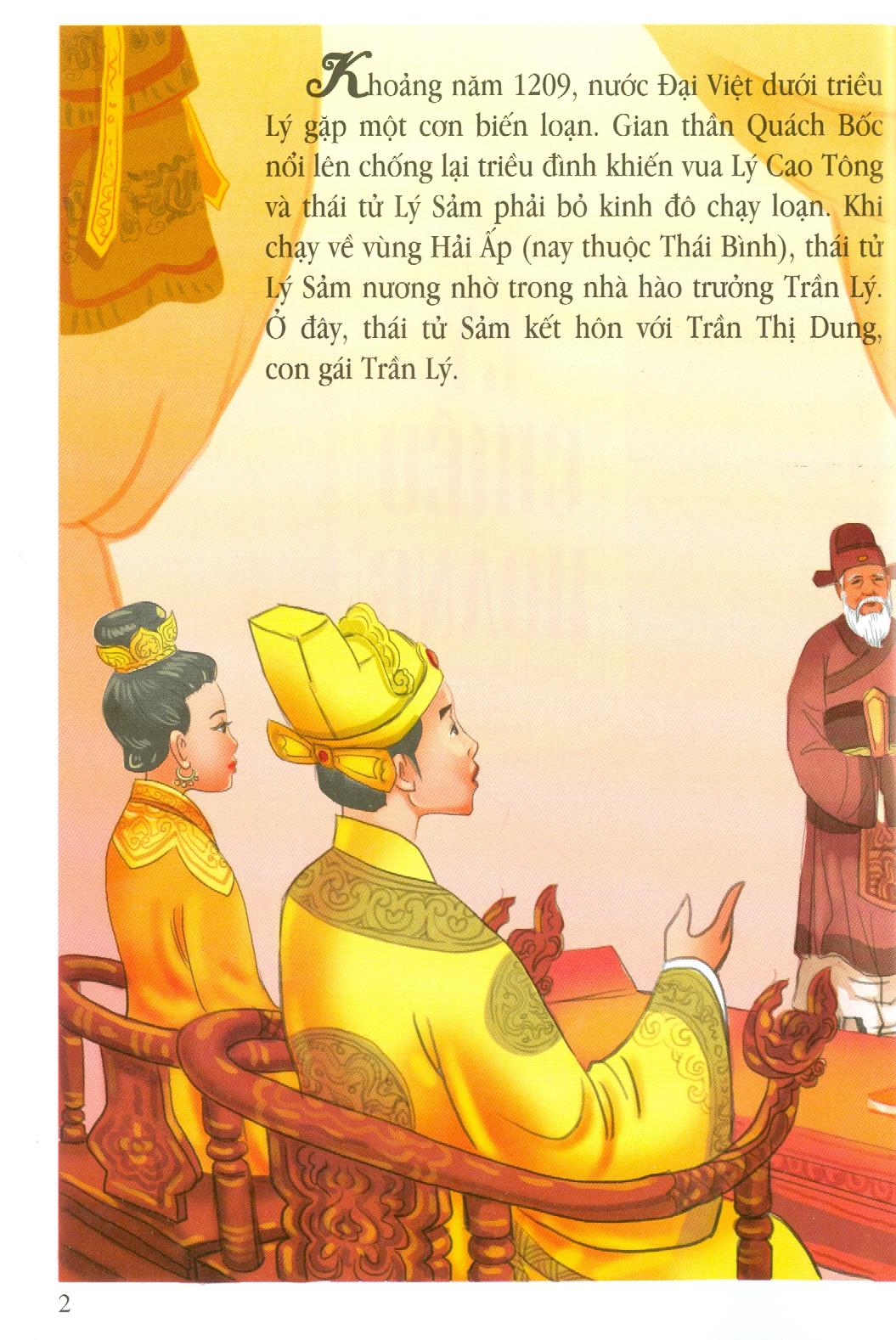 Tranh Truyện Lịch Sử Việt Nam - Lý Chiêu Hoàng