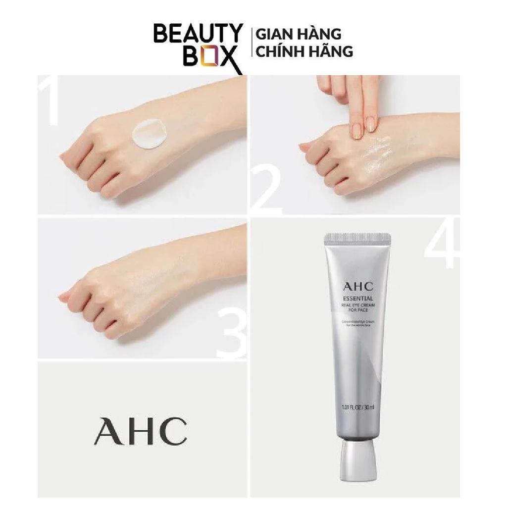 Kem Dưỡng Trẻ Hóa Vùng Da Mắt AHC Essential Real Eye Cream For Face 30ml