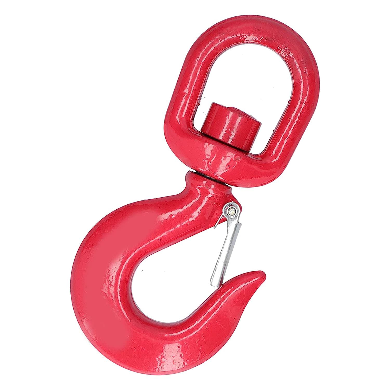 Móc Cẩu Xoay Cáp Thép ABG 2 Tấn, 4.5 Tấn, Móc Nâng Móc Xoay Tự Khóa 360 Độ Móc Nâng 360°, Không Biến Dạng, Chịu Lực