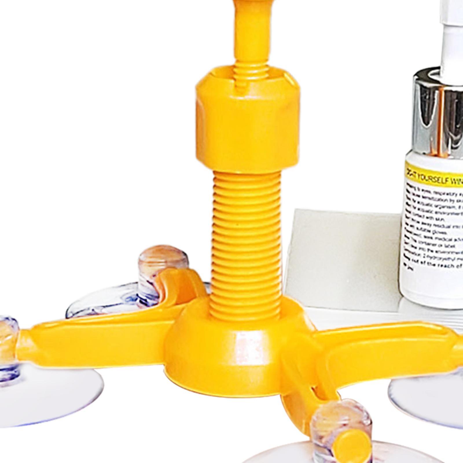 Automobile Windshield Repair Kit, Quickly and Effectively for Chips and Cracks , Advanced Resin Formula DIY Windscreen Chip Repair Tool