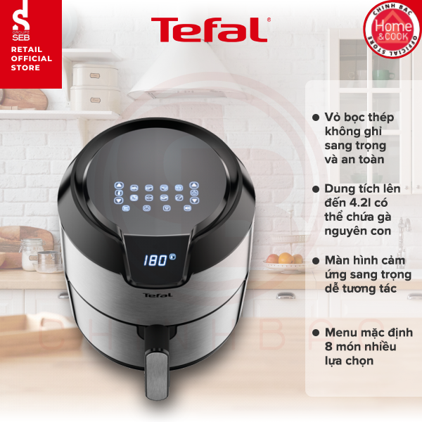 [Tefal] Nồi chiên không dầu Tefal EY401D15 - Hàng chính hãng