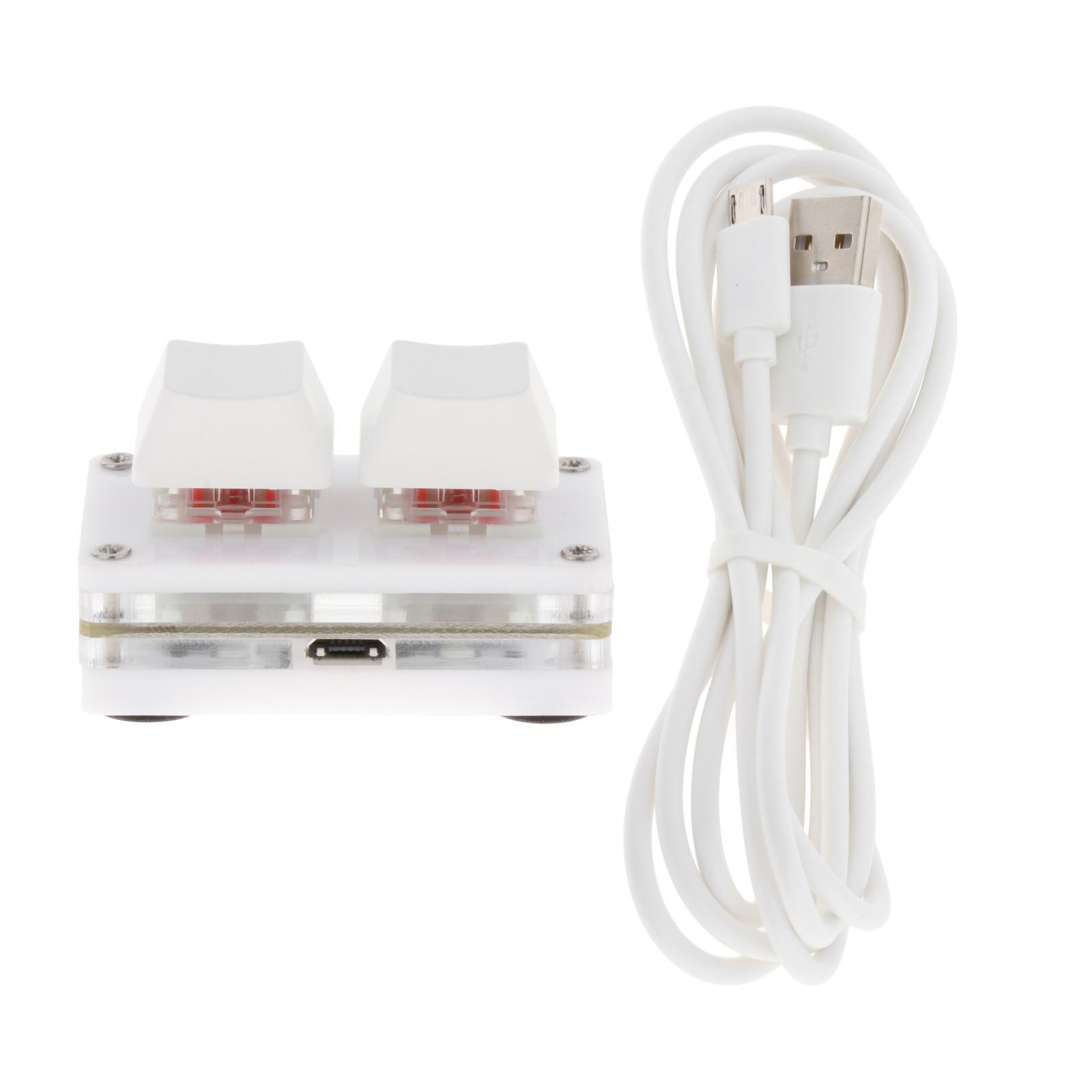 2-Key Mechanical Gaming Keypad Hot Swap Programming