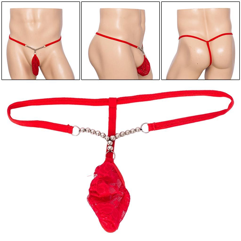 Comfortable Men Thongs Underwear Low Waist Panties