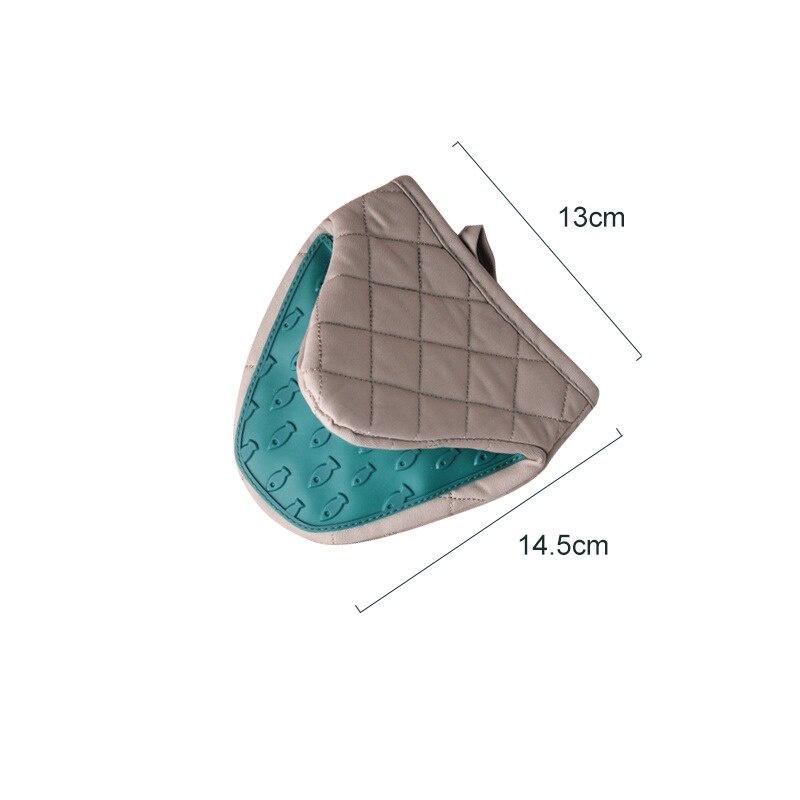 1PC Silicone Anti-scalding Oven Gloves Mitts Potholder Kitchen Silicone Gloves Tray Dish Bowl Holder Baking Insulation Hand Clip