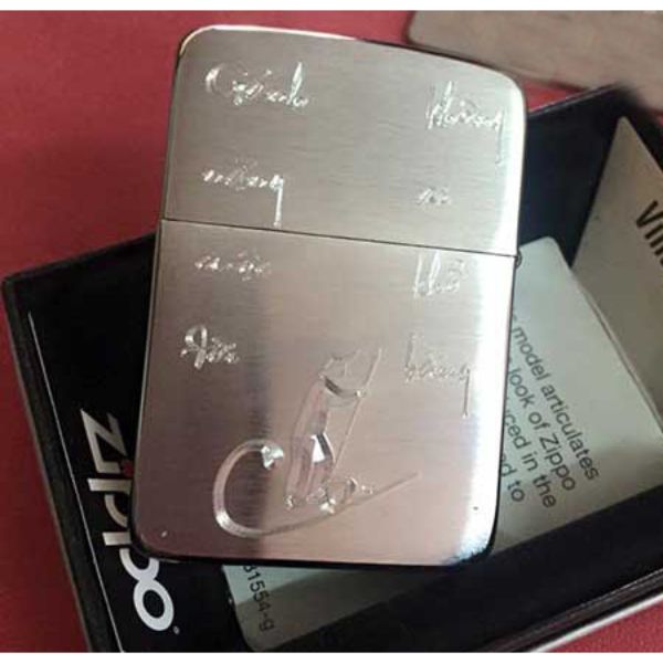 Bật Lửa ZIPPO KHẮC CHA 03 – ZIPPO 1941.CHA03