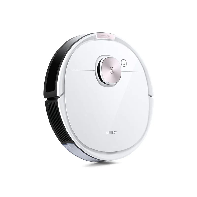 Robot hút bụi lau nhà Ecovacs Deebot T8 Max - hàng nhập khẩu chính hãng full VAT, bảo hành chính hãng 24 tháng bởi Vietnam Robotics, lực hút 1500Pa, thời gian hoạt động 3 giờ liên tục