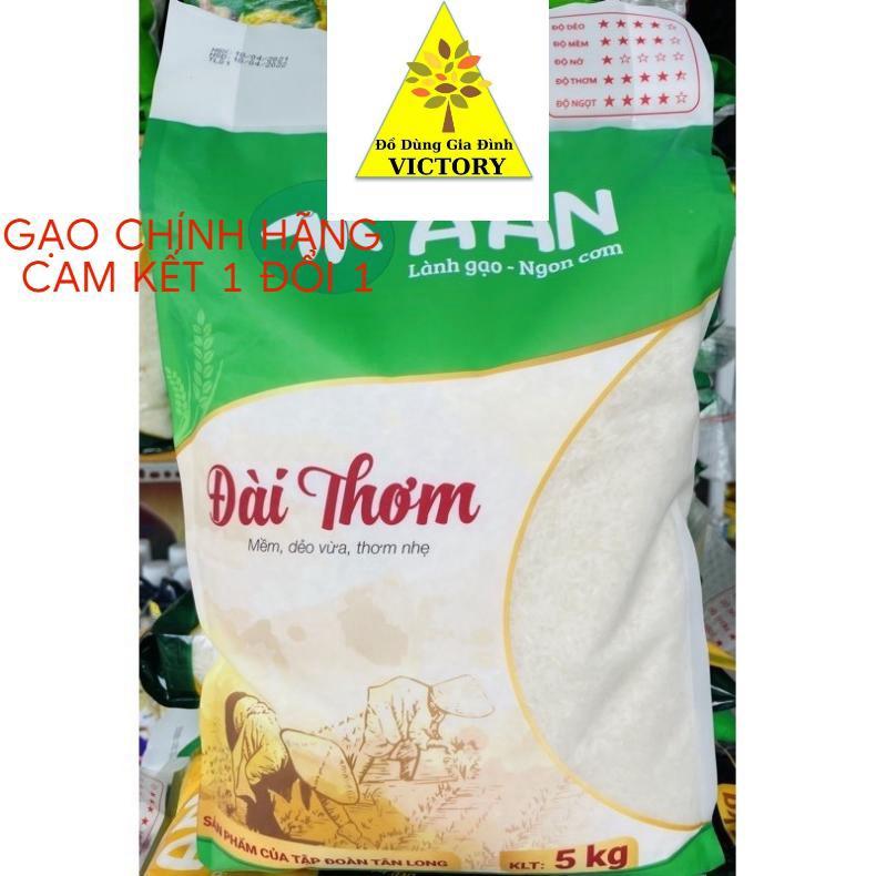 Sale sốc Gạo đài thơm Túi 5Kg A An Cơm mềm, dẻo vừa, thơm nhẹ