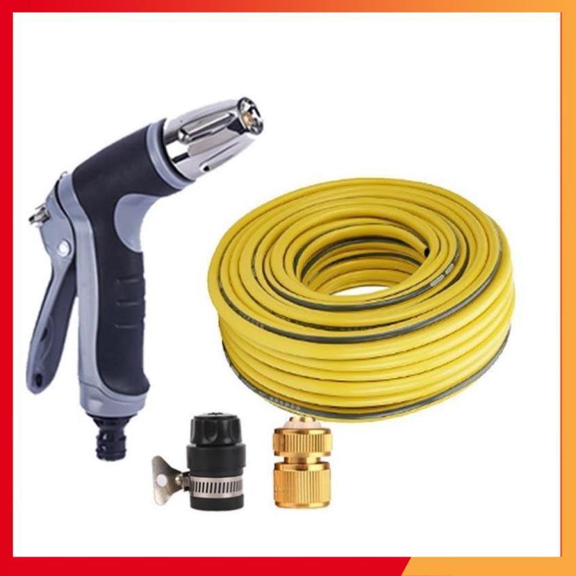 Bộ dây và vòi xịt tăng áp rửa xe tưới cây 3-5M 206817