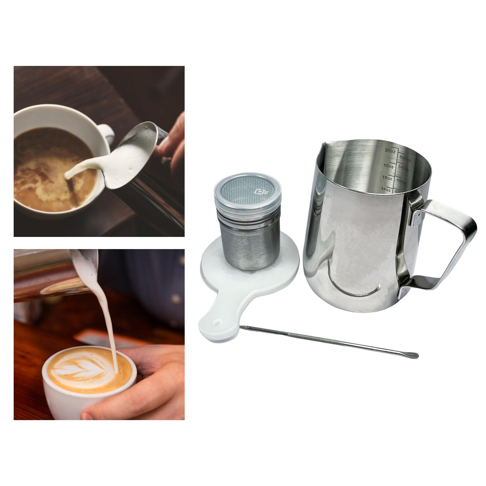 Stainless Steel Milk Frothing Cups for Home