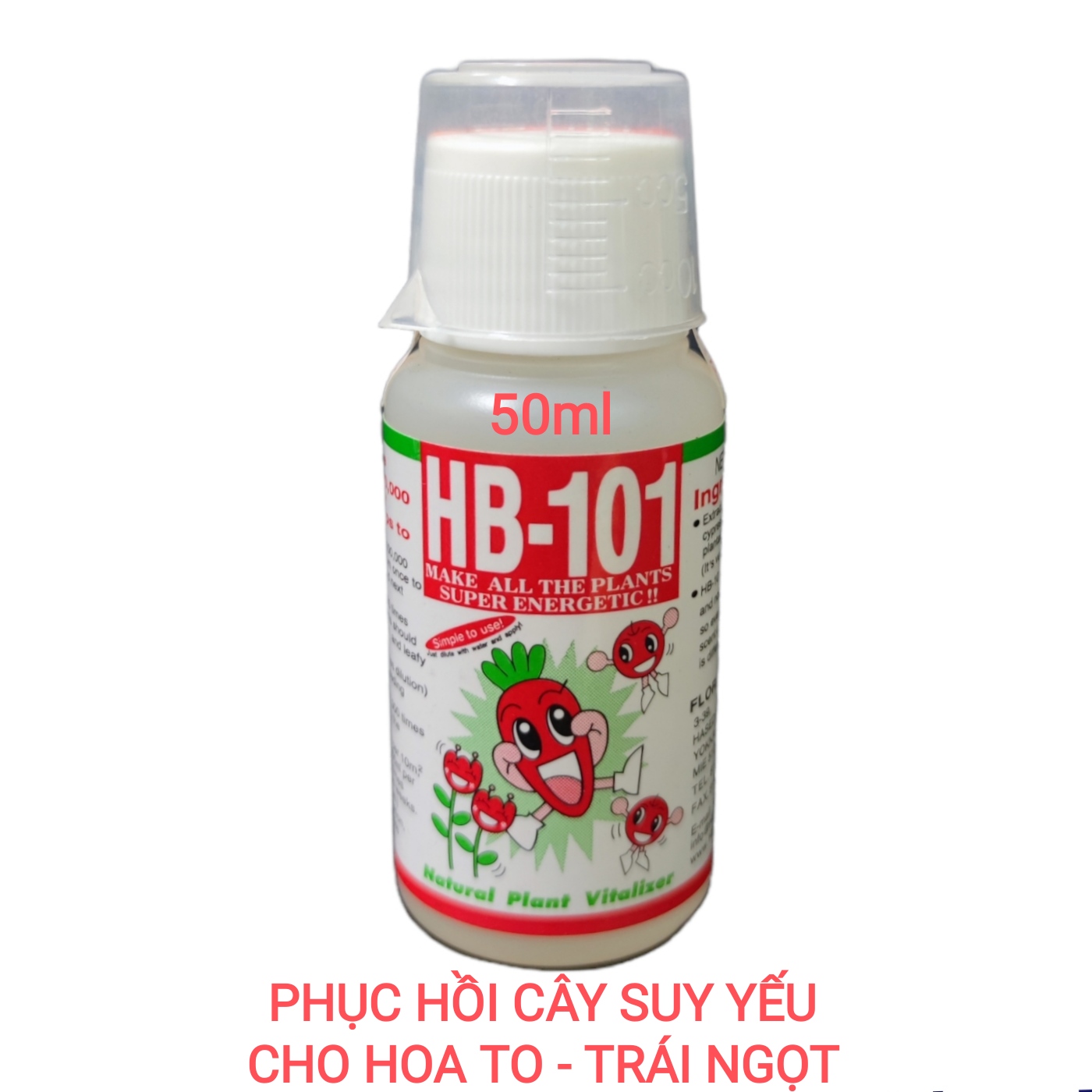 CHẤT TĂNG CƯỜNG SINH TRƯỞNG THỰC VẬT HB-101 (VITALIZER) Chai 50ml