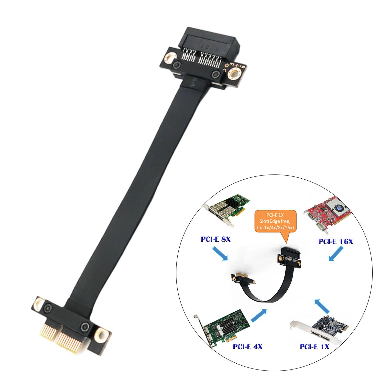 PCIe Extension Cable PCI Express 36PIN 1X Extenders Extension Cables PCI-e 1x Riser pcie Extenders