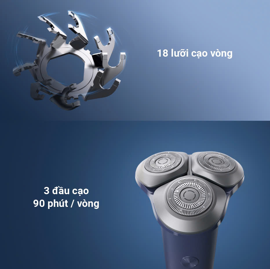 Máy Cạo Râu Xiaomi Electric Shaver S101 - Hàng Chính Hãng