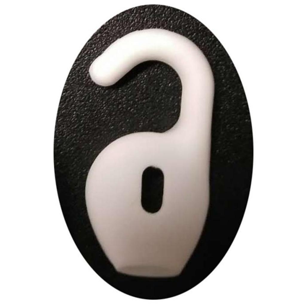 2X 1 Pair Silicone Ear Tips Headphone Cover for  Boost White