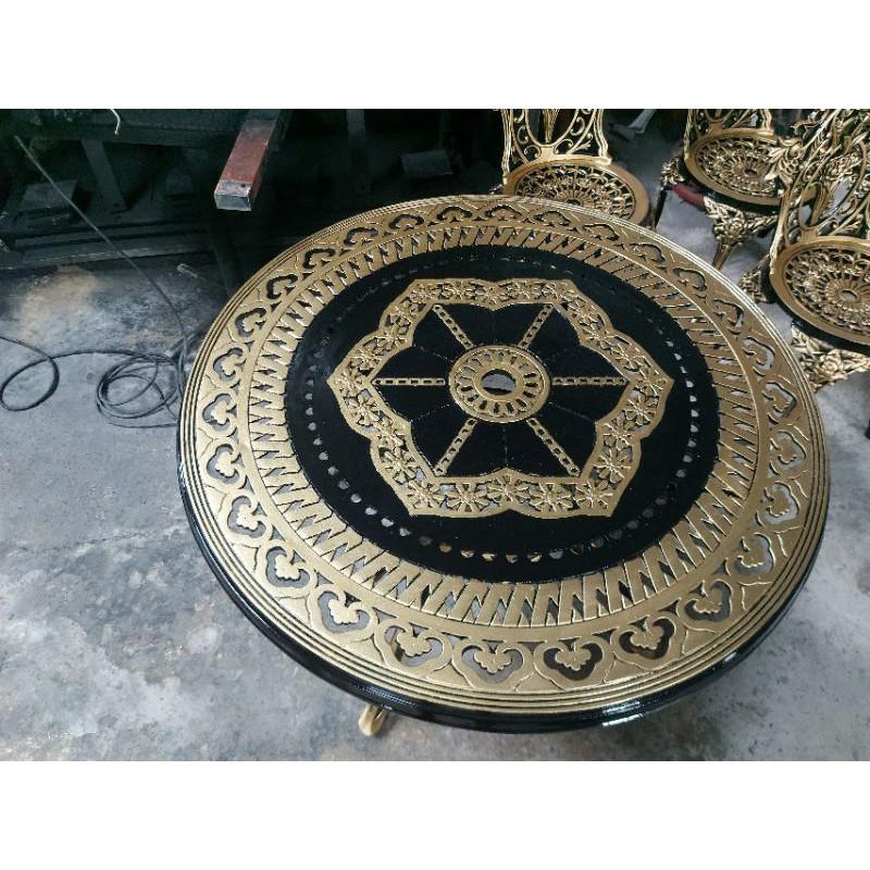 Bàn ghế sân vân vườn nhôm đúc cao cấp