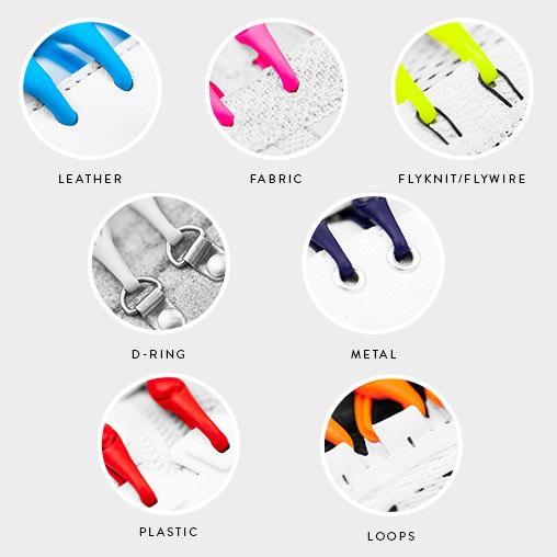 Dây giày Silicon thông minh Hilaces - 14 Dây/bộ