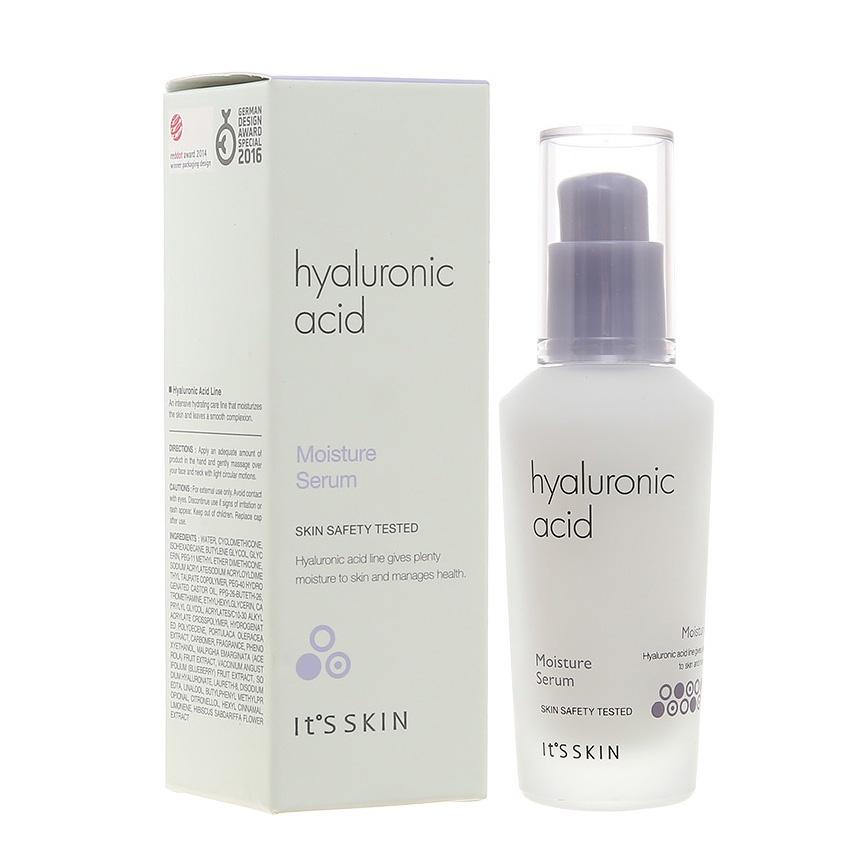 Tinh chất cấp nước dưỡng ẩm sâu cho da It's Skin Hyaluronic Acid Moisture Serum Hàn Quốc 40ml