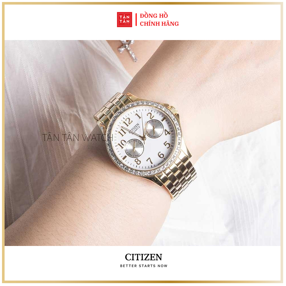 Đồng hồ Nữ Citizen Quartz ED8112-52A 38mm