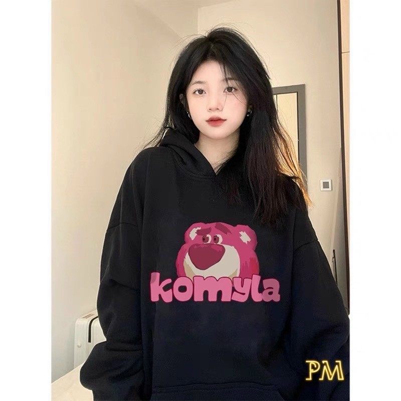 ÁO HOODIE - ÁO KHOÁC NỈ NGOẠI Dây full zip HOOIDE MỚI in KOMY.LA