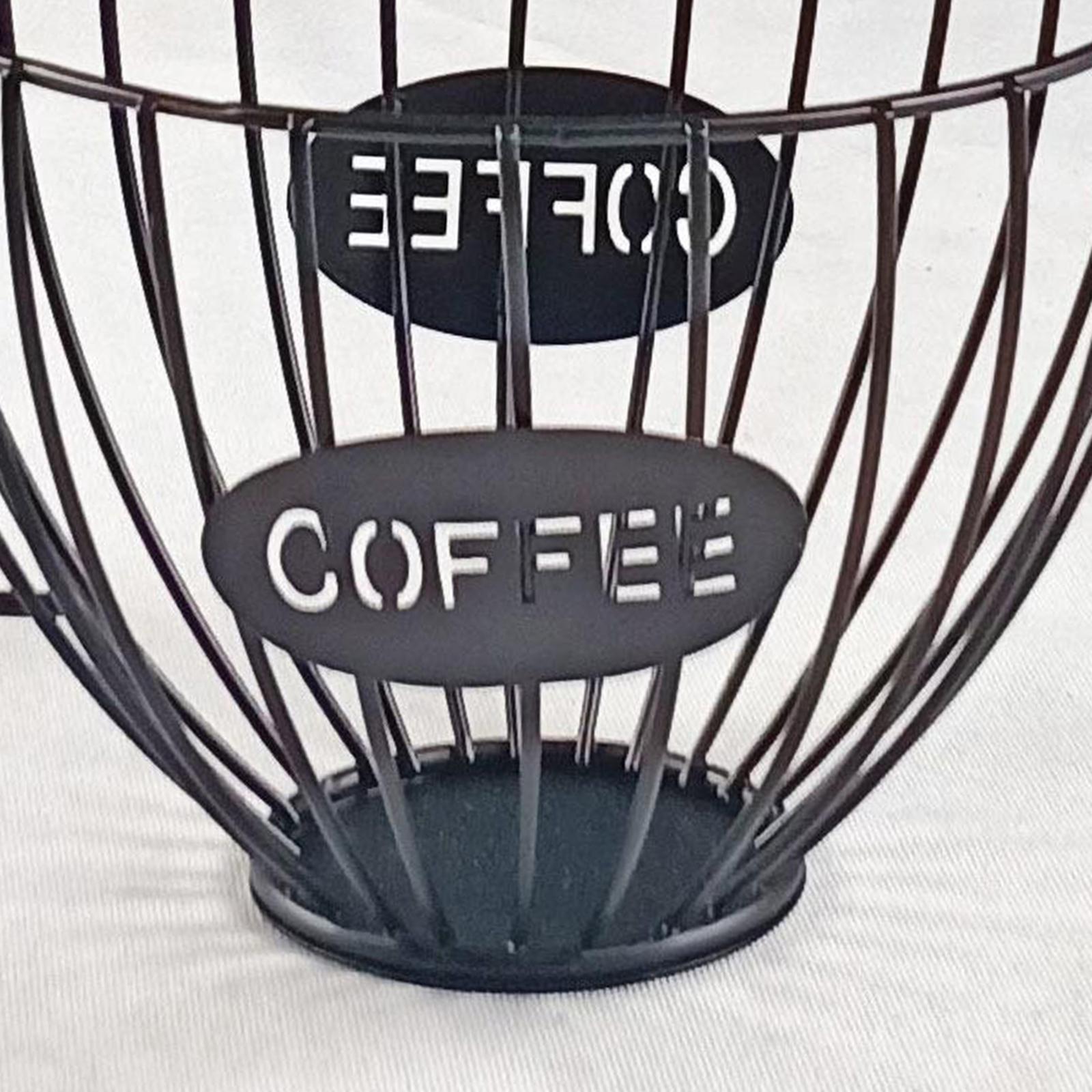 Coffee Pod Holder and Organizer Mug Coffee & Espresso Pod Holder Golden