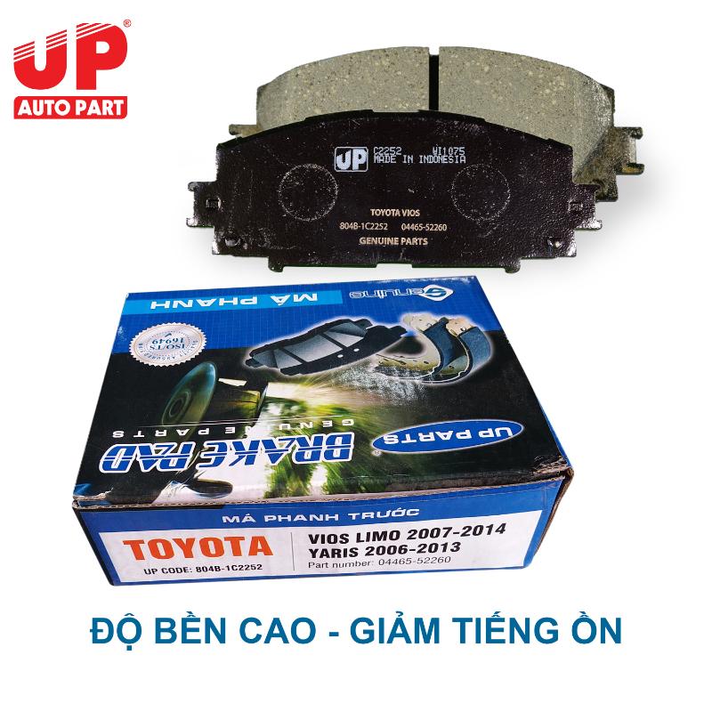 Má phanh bố thắng đĩa trước TOYOTA VIOS LIMO 2007-2013