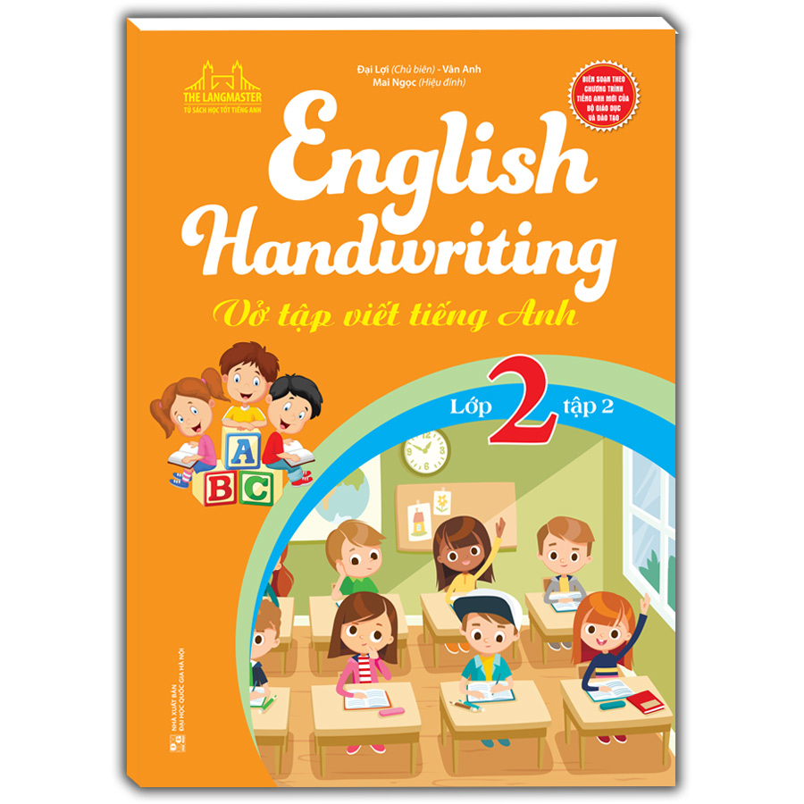 English Handwriting - Vở Tập Viết Tiếng Anh Lớp 2 - Tập 2