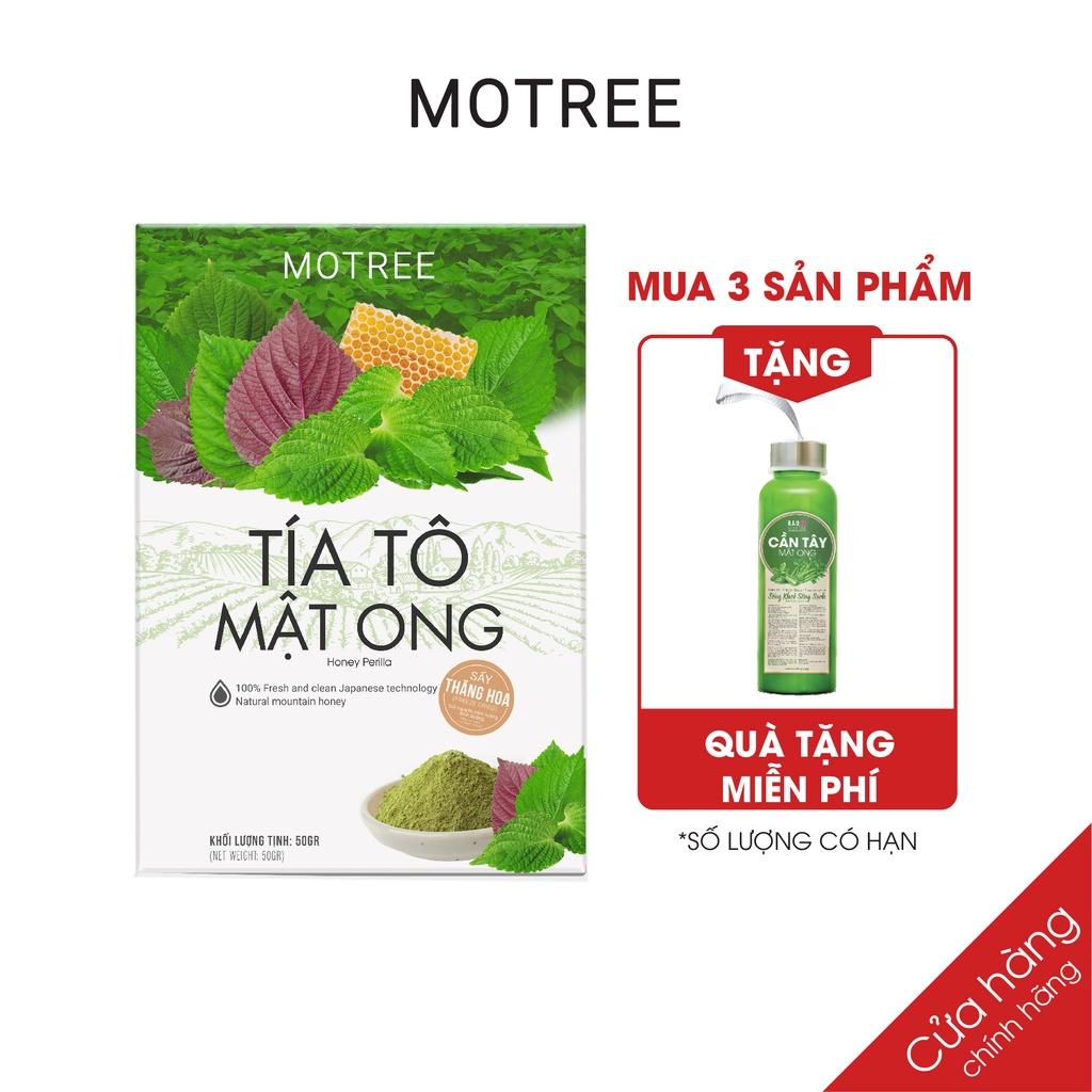 Bột tía tô mật ong MOTREE sấy thăng hoa công nghệ Nhật Bản 50gr