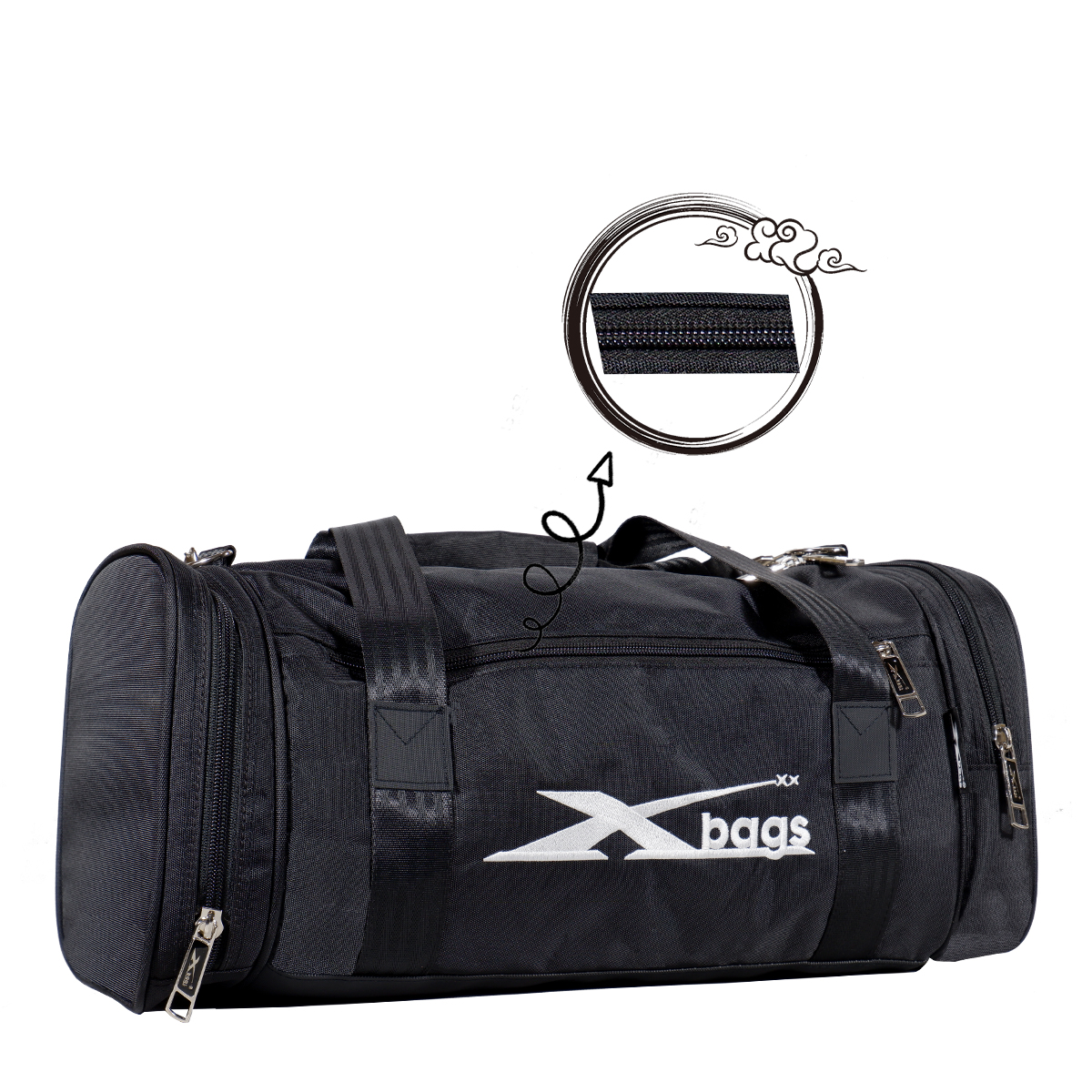 Túi trống đựng đồ gym Xbags Xb 6001 túi du lịch nhỏ có ngăn để giày