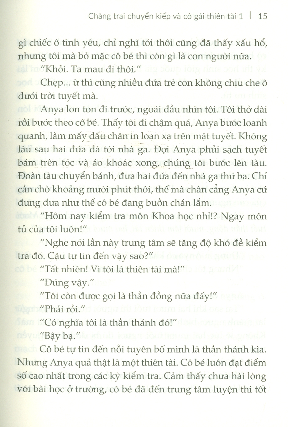Chàng Trai Chuyển Kiếp Và Cô Gái Thiên Tài - Tập 1
