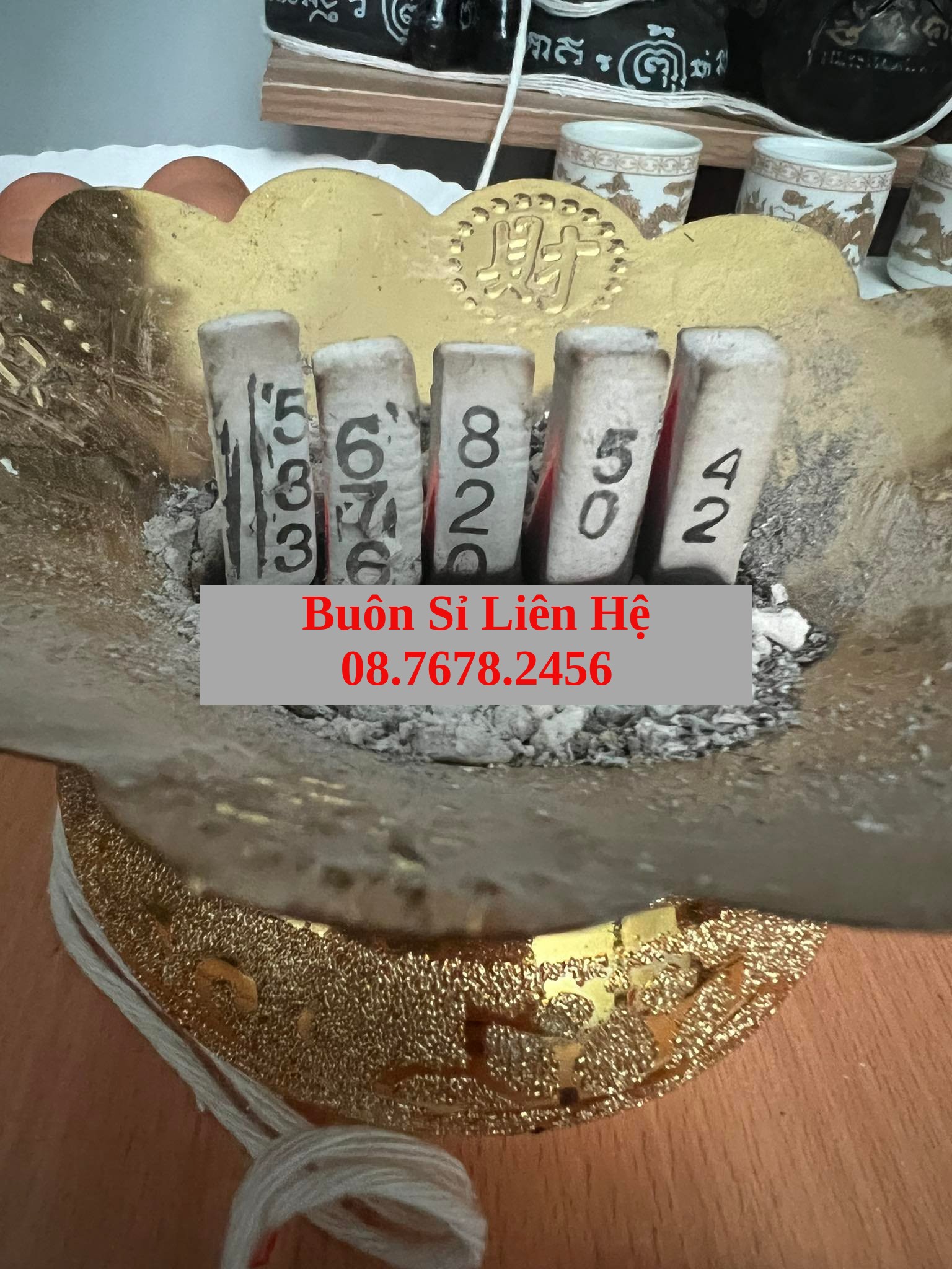 Nhang xin số đề thái lan tài lộc (40 cây tặng 4 cây