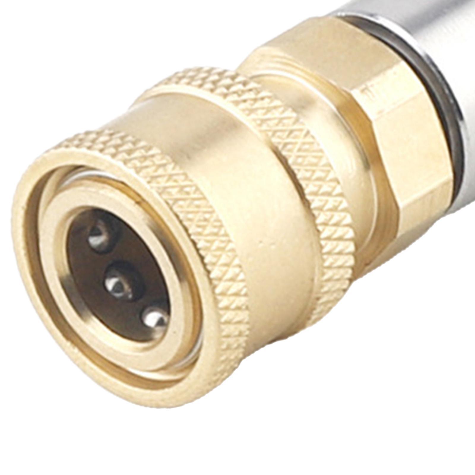 1/4” Pressure Washer Quick Connect Coupler, Female Quick Connect Fittings Pressure Washer Adapters