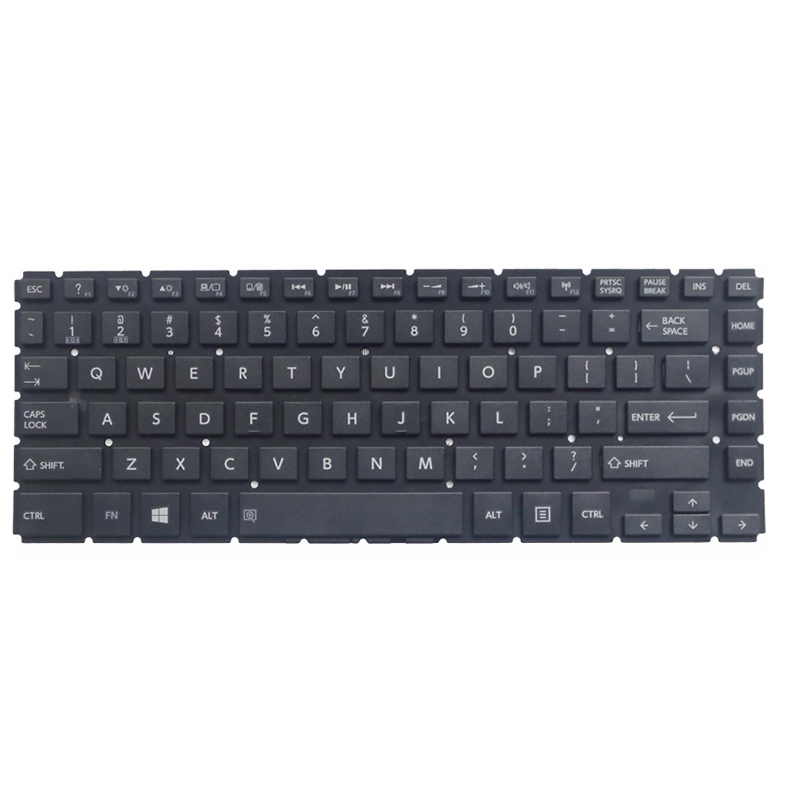 Replacement Keyboard US Layout for Toshiba Satellite L40-B Series Black