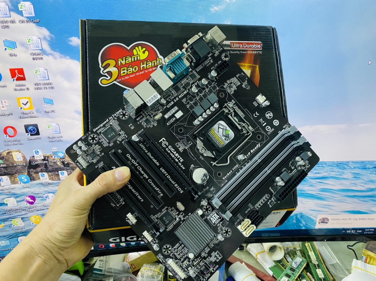 Bo Mạch Chủ (Mainboard) Gigabyte H81M-D3H - Hàng Chính Hãng