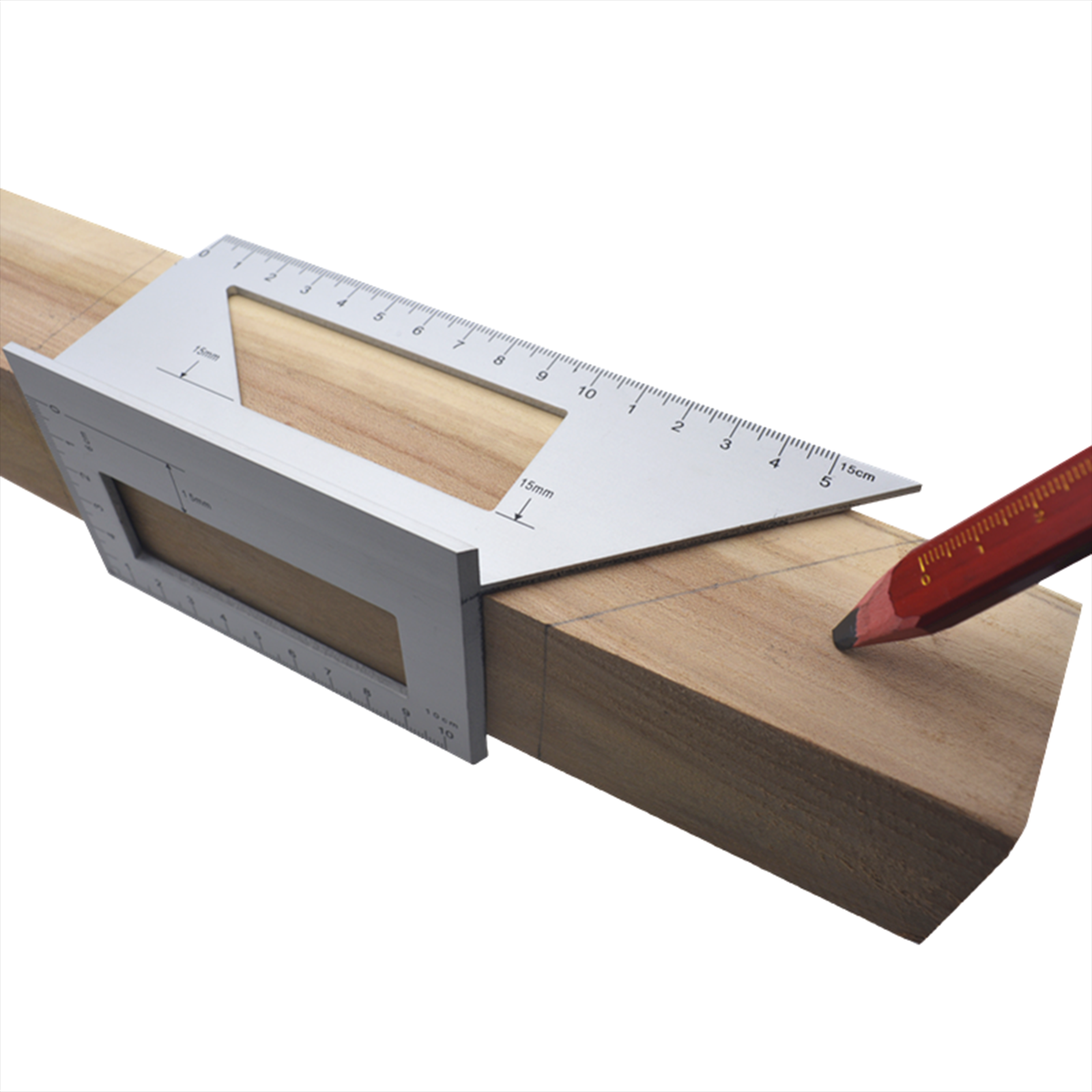 Multifunctional Angle Ruler Woodworking Scriber for Construction Woodworking Carpenter
