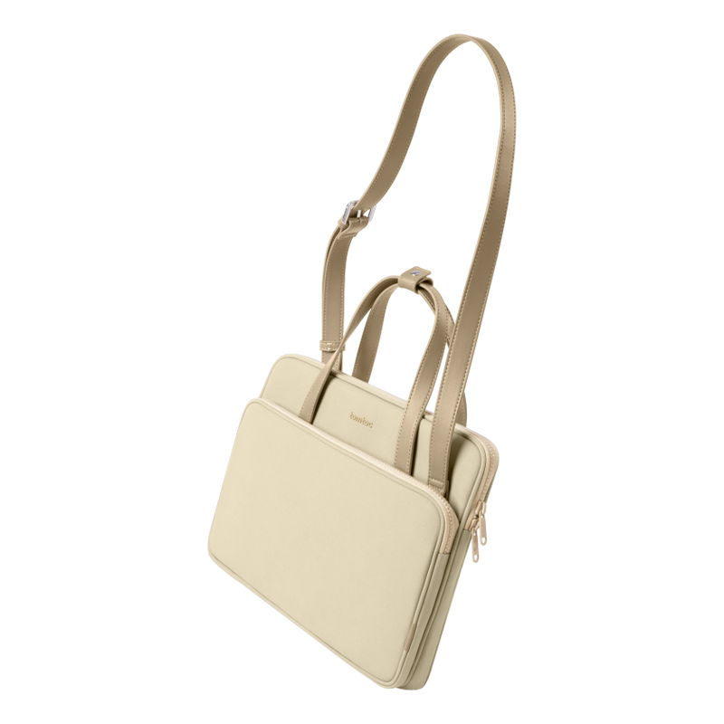 Túi đeo chéo TOMTOC Premium Theher Shouldel Bag - H22C1 dành cho Macbook 13-14 inch/Ultrabook 13 inch - Hàng chính hãng