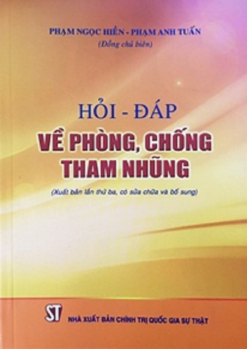 Sách Hỏi - đáp về phòng, chống tham nhũng