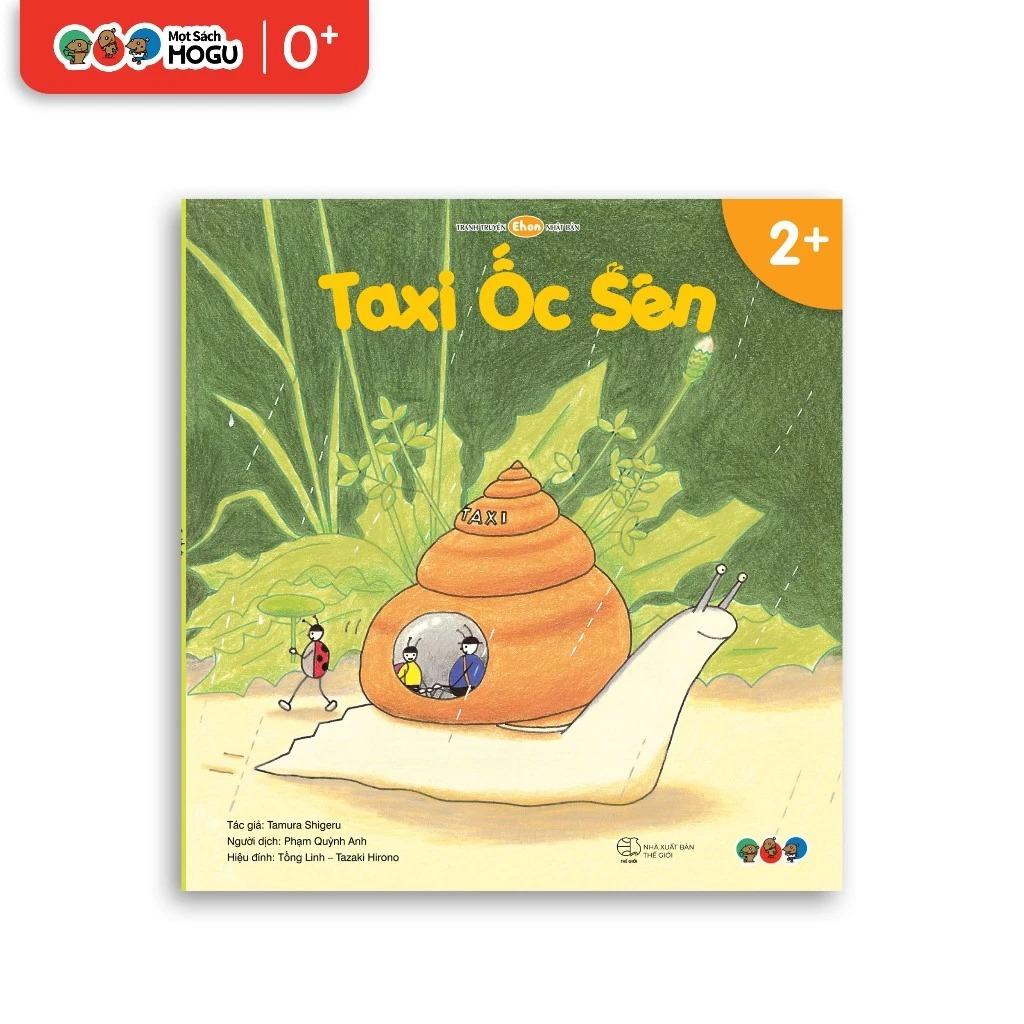 Sách - Tranh Truyện Ehon Nhật Bản - Taxi Ốc Sên