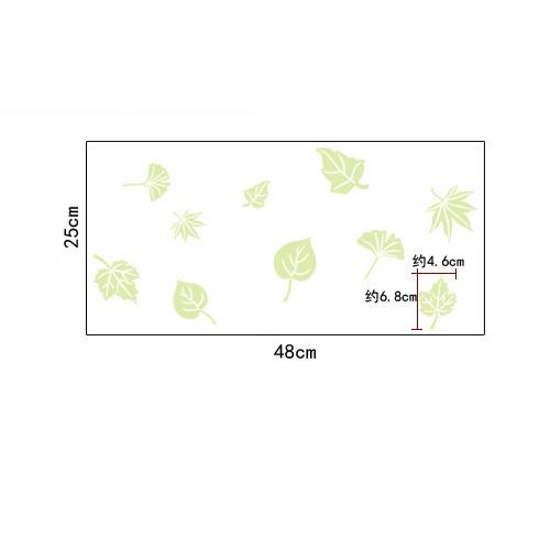 Decal trang trí tường Lá Rơi - Dạ Quang