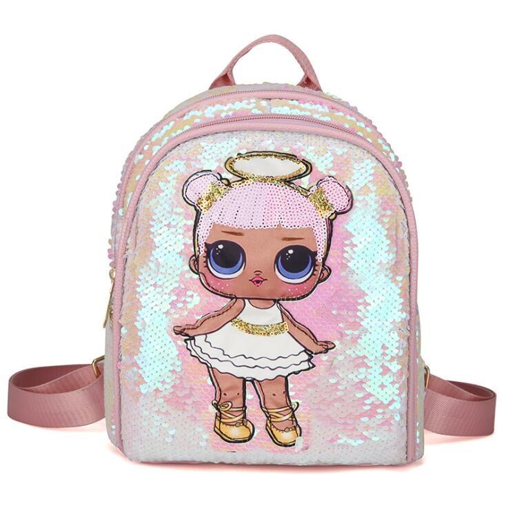 2021 Trẻ Em Kim Sa Lấp Lánh Triều Kim Sa Lấp Lánh Đời Kawaii Ba Lô Cho Bé Gái Nhỏ Tươi Dễ Thương Túi Cho Trẻ Em Quà Tặng Sinh Nhật Trẻ Em Ba Lô